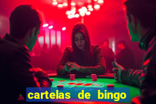 cartelas de bingo para imprimir de 1 a 90